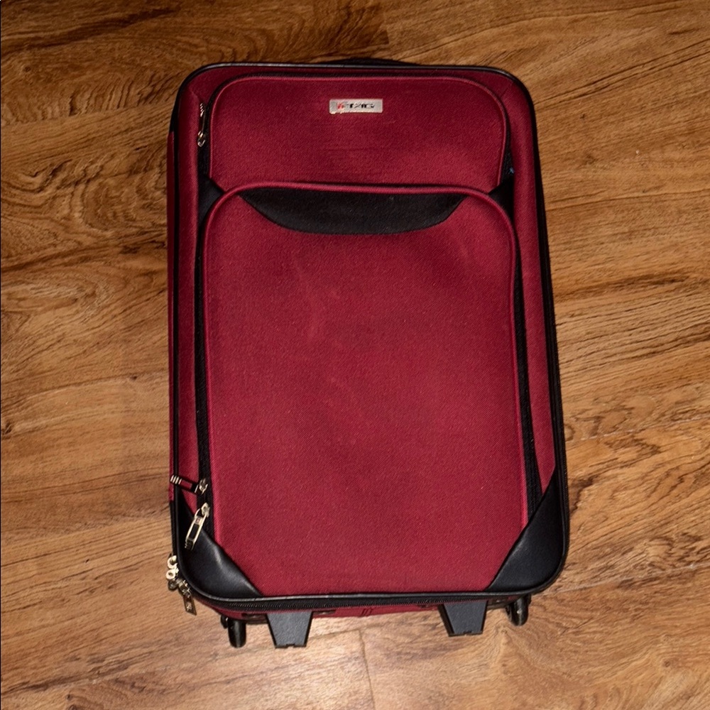 Red Travel Suitcase